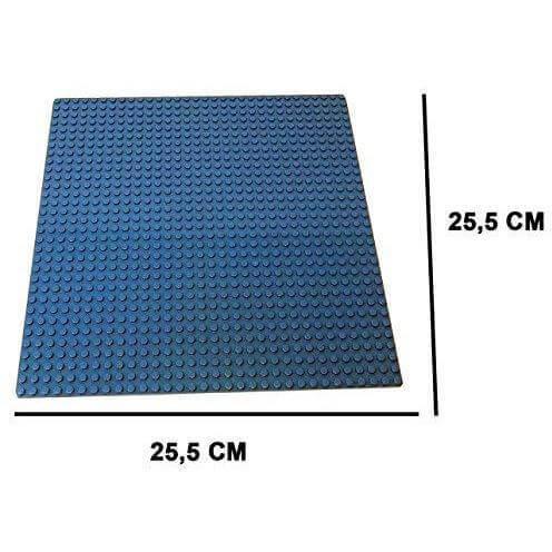 Bauplatten in 5 Farben mit 32 x 32 Noppen - Bauplatte 25.5 x 25.5 cm