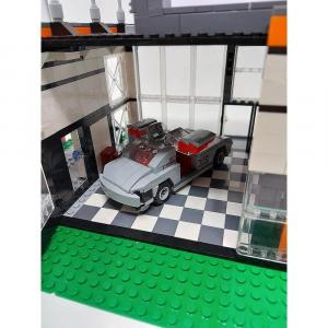 Car dealership and workshop
