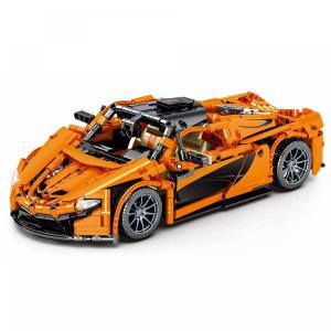 Oranger Supersportwagen 