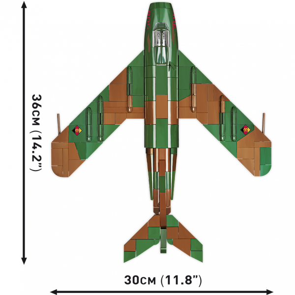 DDR Luftwaffe LIM 5 MIG 17F Flugzeug 