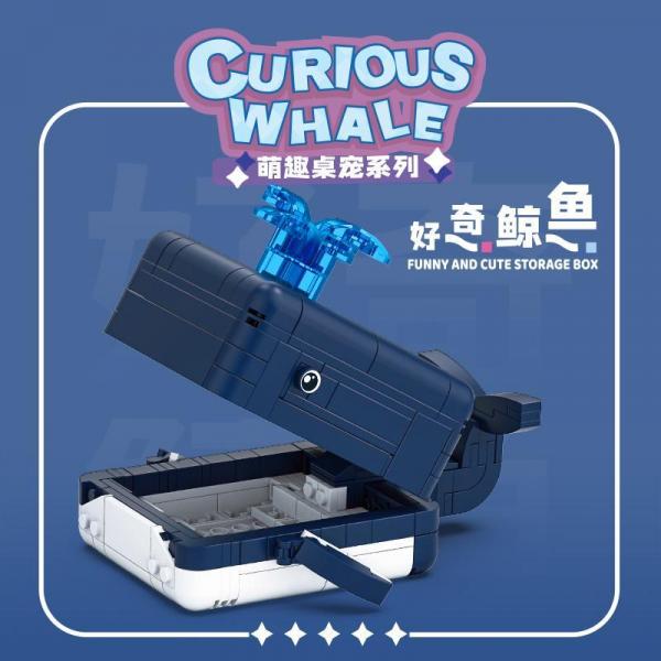 Blue whale storage box