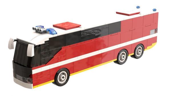 Fire Department Bus 2 in1