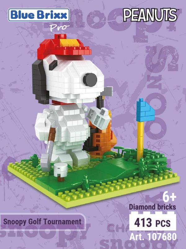 Snoopy Golfturnier (diamond blocks)