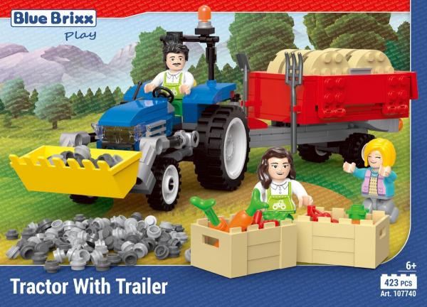 Farm - Tractor with trailer