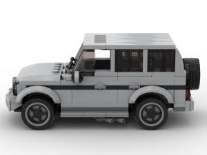 grey off-road vehicle