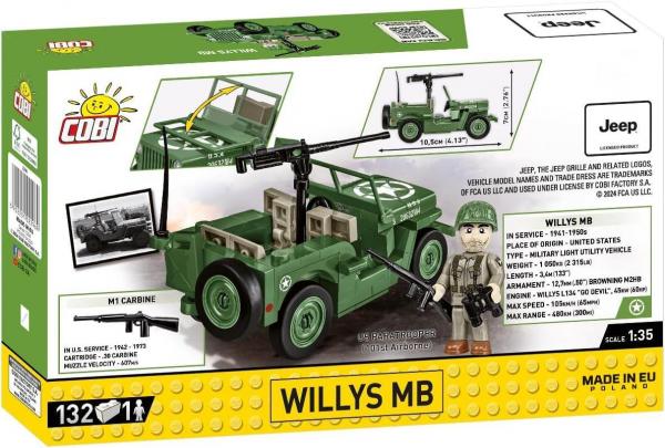Jeep Willys MB + M2 Gewehr der US Army