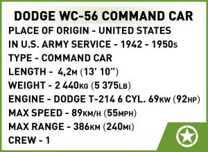 Dodge WC-56 Command car of the US Army