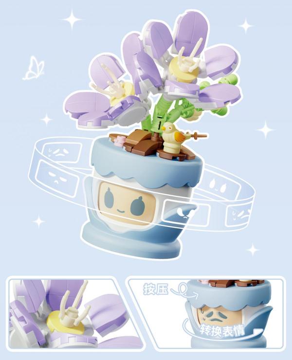 Mood flower: Freesie (mini blocks)