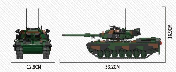 Kampfpanzer Leopard 1, Bundeswehr