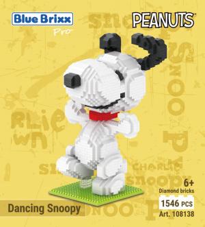 Tanzender Snoopy (diamond blocks)