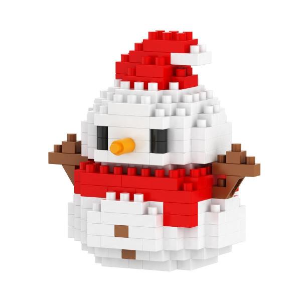 Snowman (diamond blocks)