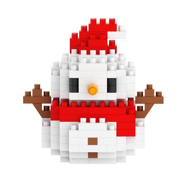 Snowman (diamond blocks)