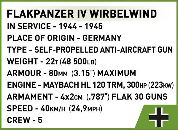 Flakpanzer IV Wirbelwind - Executive Edition