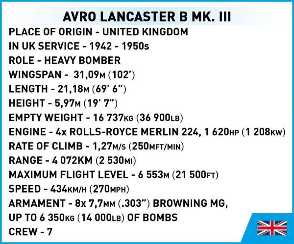 AVRO Lancaster B MK. III