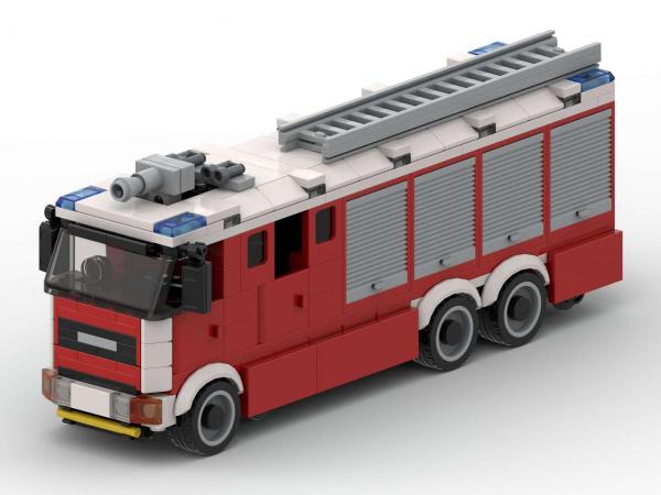 Fire Brigade Railroad Truck