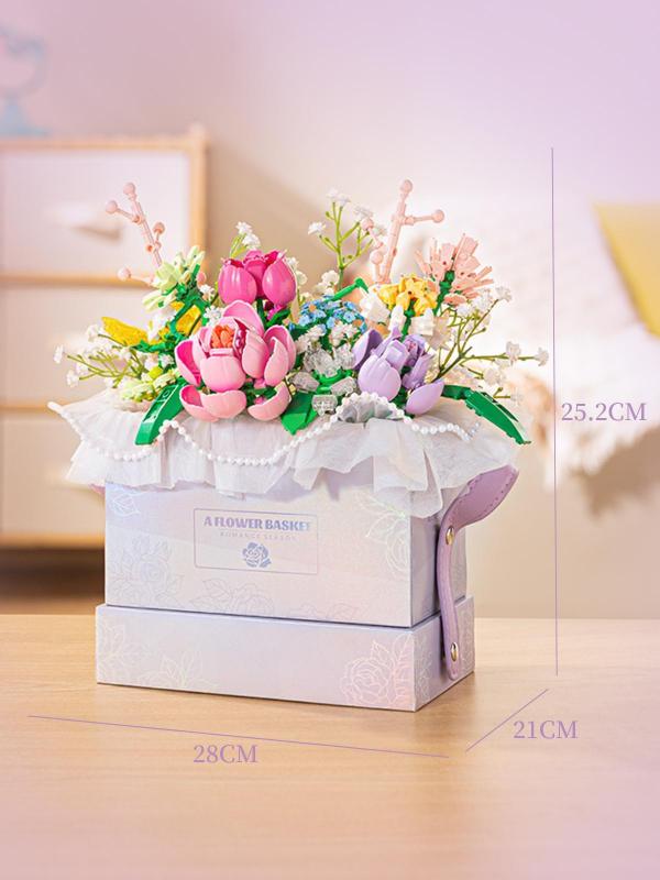 romantic flower box (mini blocks)