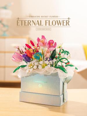 Blooming flower box (mini blocks)