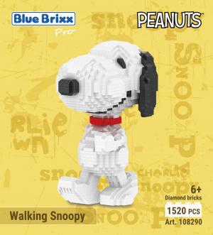 Gehender Snoopy (Diamond Blocks)