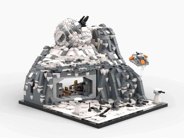 Rebel base on the ice planet