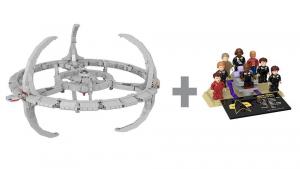 Bundle - Star Trek Space Station Deep Space Nine with minifigures