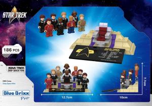 Bundle - Star Trek Space Station Deep Space Nine with minifigures