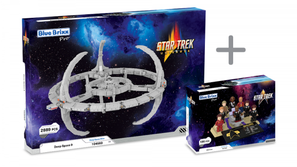 Bundle - Star Trek Space Station Deep Space Nine with minifigures