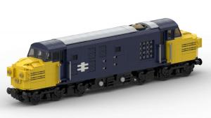 Class 37 Diesel Lokomotive