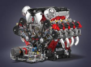 Supercar V8-Motor