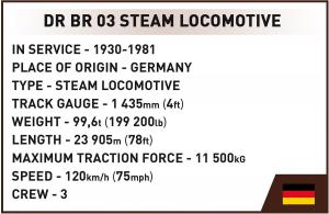 Steam locomotive BR 03 & water crane - Executive Edition