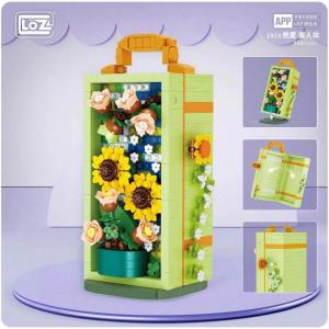 Sunflowers jewelry box (mini blocks)