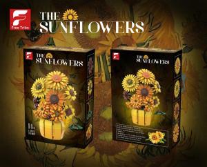 Sonnenblumen in einer Vase