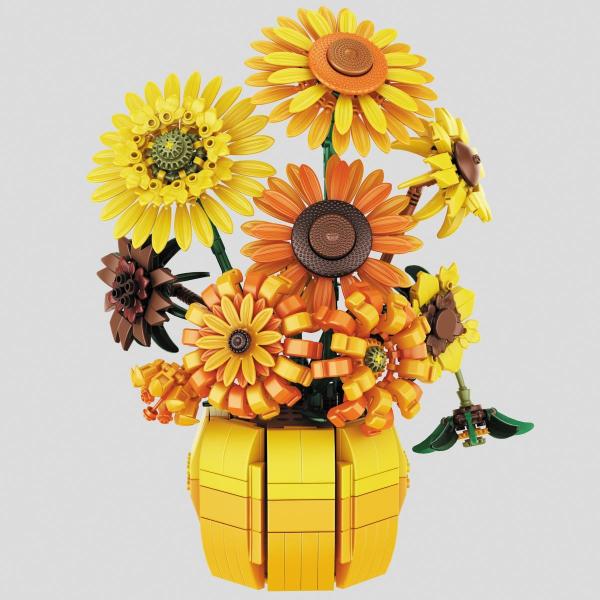 Sunflowers in a vase