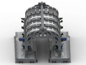 Modular Main Station: Wide platforms and old Roof