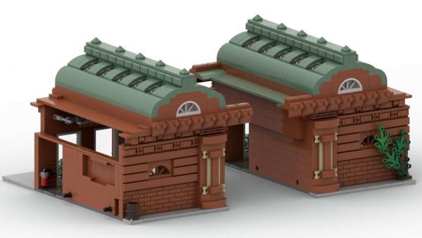 Modular Main Station: Intermediate building (2 in 1)