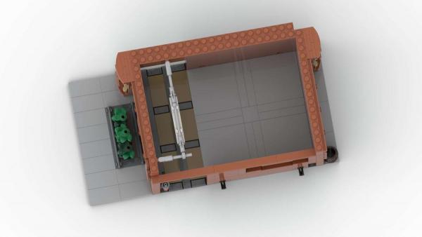 Modularer Hauptbahnhof: Zwischengebäude (2 in 1)