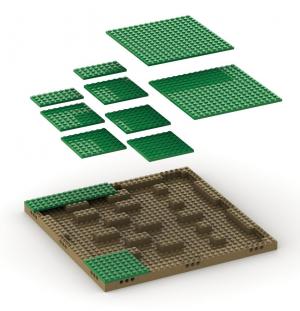 Modulares Landschaftssystem: Leermodul