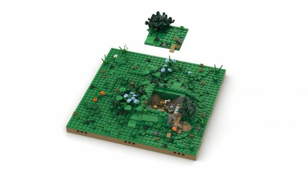 Modular landscape system: Small Hill