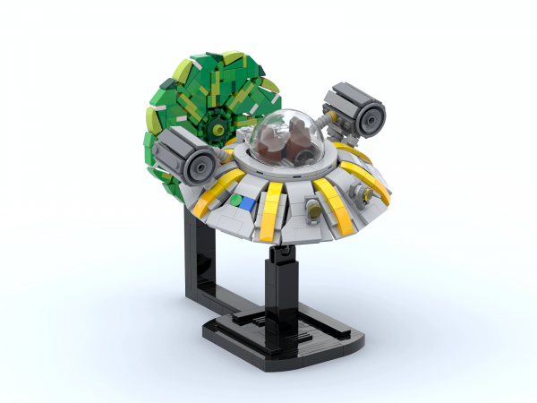 Spaceship of the Eccentric Scientist