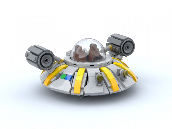 Spaceship of the Eccentric Scientist