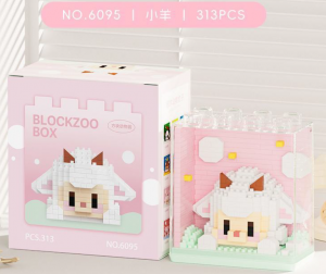 Blockzoo box: Sheep (diamond blocks)