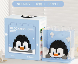 Blockzoo-Box: Pinguin (diamond blocks)