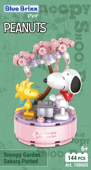 Snoopy Garten „Sakura im Topf“