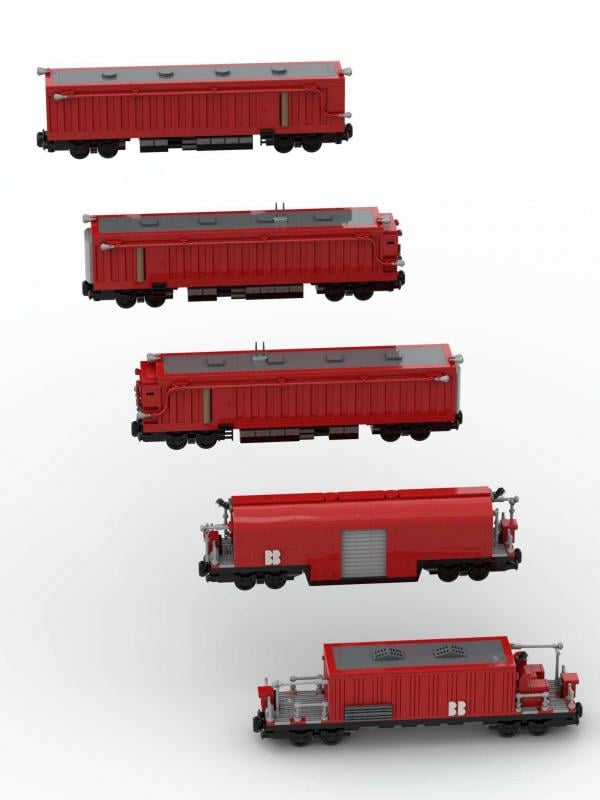 Tunnel Rescue Carriages (8w)