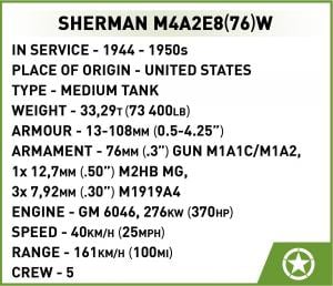 Sherman M4A2E8 (76) W