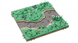 Modular landscape system: stream