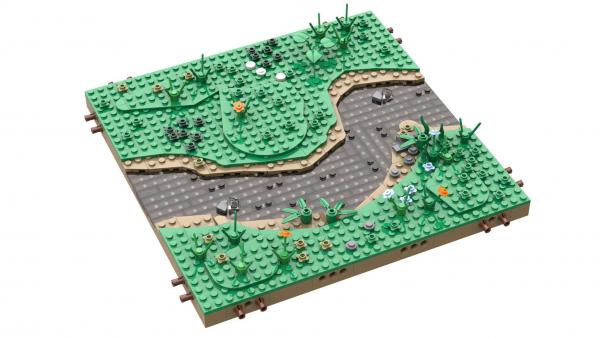 Modular landscape system: stream