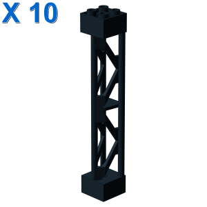 LATTICE TOWER 2X2X10 W/CROSS X 10