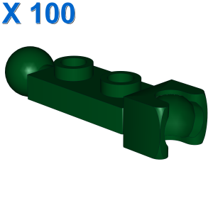 PLATE 1X2 BALL Ø5.9/CUP/FRICTION X 100