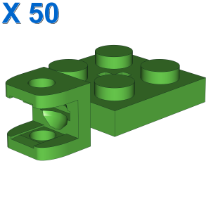 PLATE 2X2 W BALL SOCKET W/CROS X 50